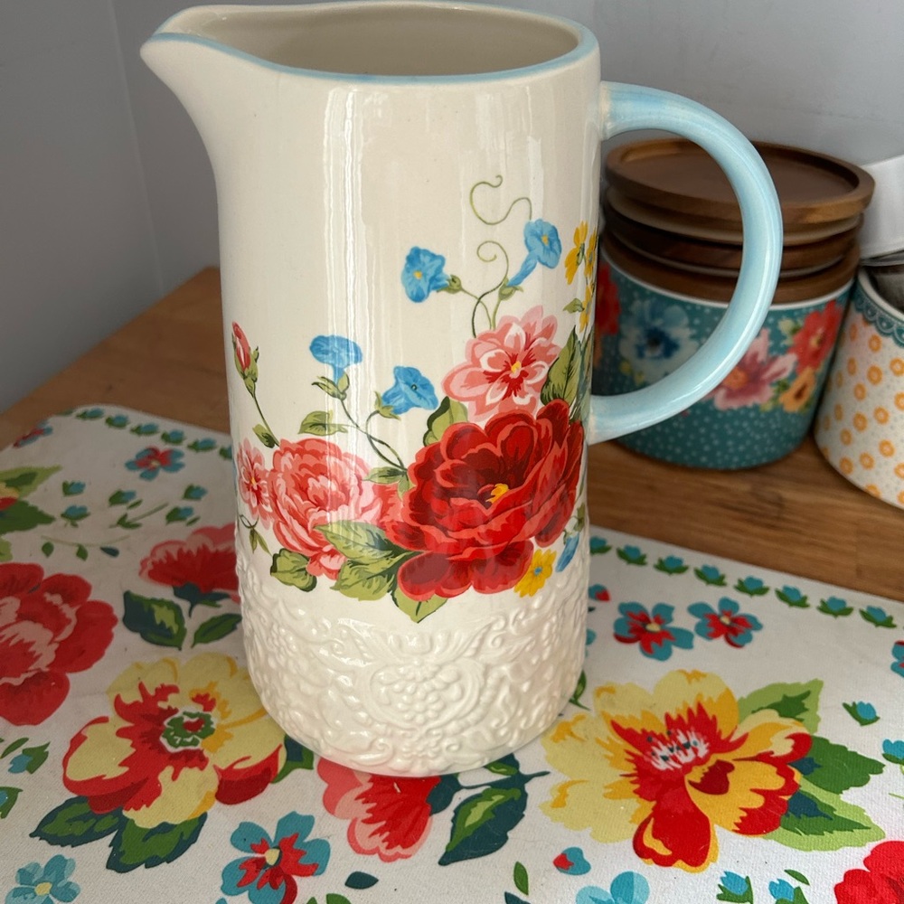 Floral Cream Pitcher